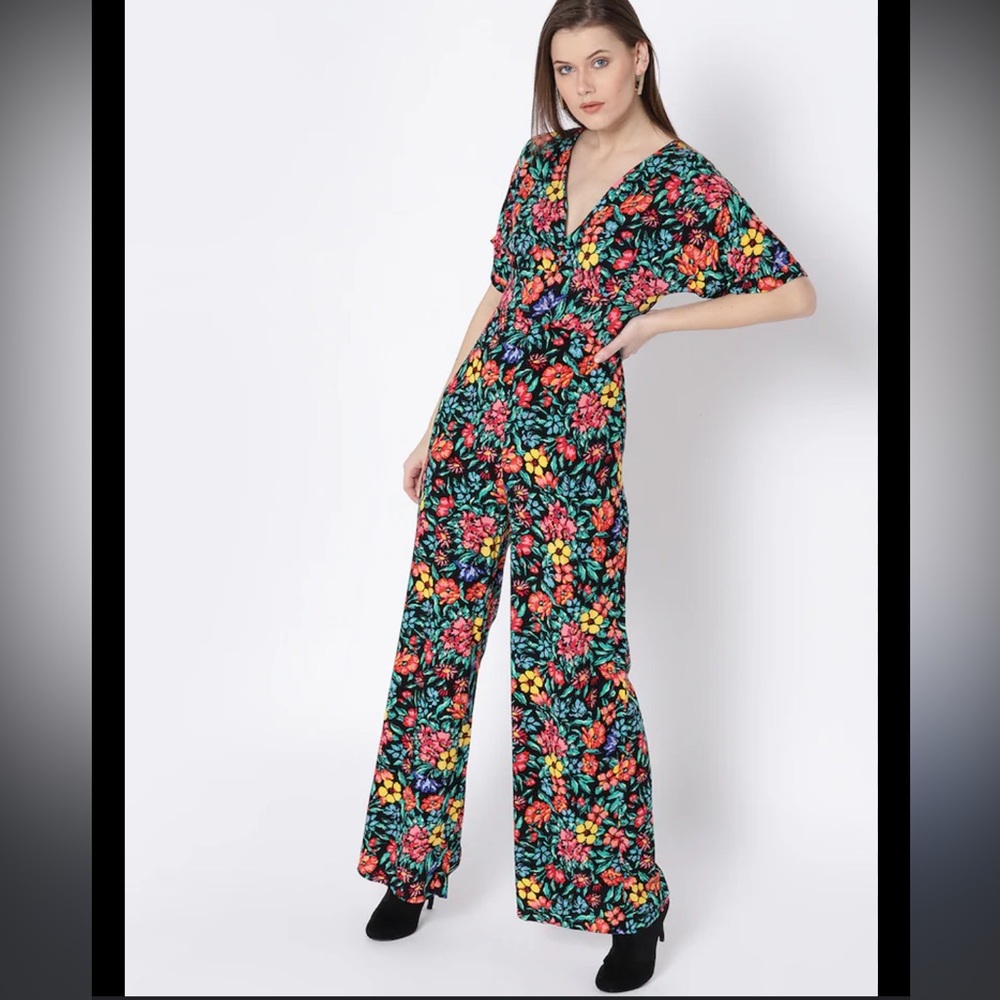 MANGO gorgeous floral jumpsuit